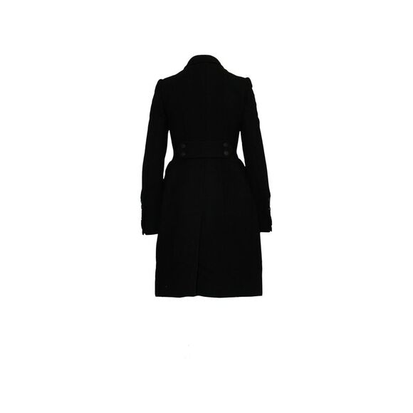 Burberry Trench Coat in Black Wool - Picture 4 of 8